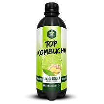 TOP Kombucha Limetka&Zázvor 500 ml