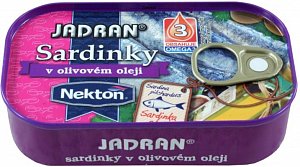 Nektón Sardinky v olivovom oleji 125 g Nektón Sardinky v olivovom oleji 125 g