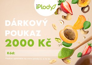 iPlody Dárková poukázka v hodnotě 2000 Kč iPlody Dárková poukázka v hodnotě 2000 Kč