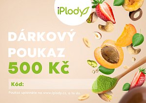 iPlody Dárková poukázka v hodnotě 500 Kč iPlody Dárková poukázka v hodnotě 500 Kč