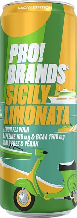 PROBRANDS BCAA DRINK SICILY LIMONATA 330ml - citrón