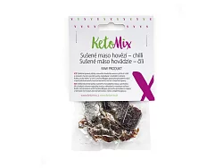 KetoMix Sušené mäso hovädzie - chilli 25 g