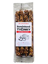 iPlody Low carb semienkové tyčinky so syrom a paradajkami 50 g iPlody Low carb semienkové tyčinky so syrom a paradajkami 50 g