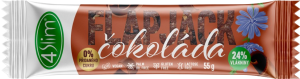 4Slim FLAPJACK čakanková tyčinka čokoláda 55g 4Slim FLAPJACK čakanková tyčinka čokoláda 55g
