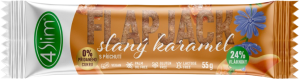 4Slim FLAPJACK čakanková tyčinka slaný karamel 55g 4Slim FLAPJACK čakanková tyčinka slaný karamel 55g