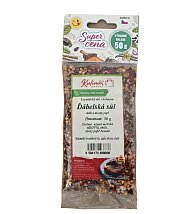 Korenie Kulinár Diabolská soľ, originálna náplň pre mlynček Kulinár 50 g Korenie Kulinár Diabolská soľ, originálna náplň pre mlynček Kulinár 50 g