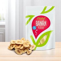 Banán lyofilizovaný, plátky 30g Banán lyofilizovaný, plátky 30g