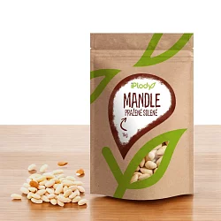 Mandle loupané, pražené, solené