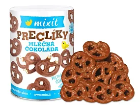 Mixit Preclíky mliečna čokoláda 250 g