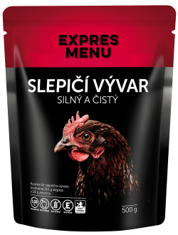 Expres Menu Slepačí vývar, silný a číry 500 g