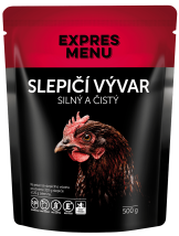 Expres Menu Slepačí vývar, silný a číry 500 g Expres Menu Slepačí vývar, silný a číry 500 g